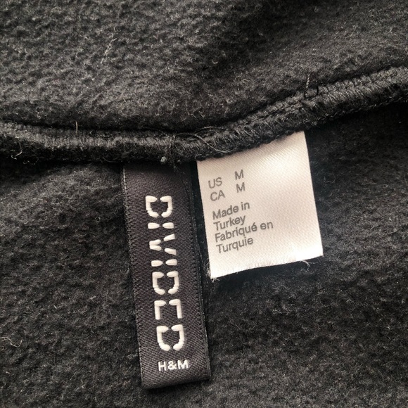 Fleece half zip-up crop top - Picture 4 of 5